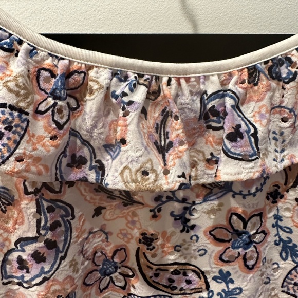 Floral Square Neck Top - Picture 5 of 5